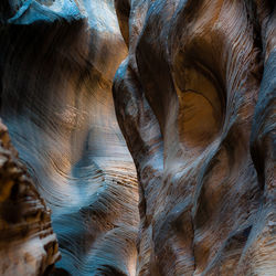 Full frame shot of rock formations