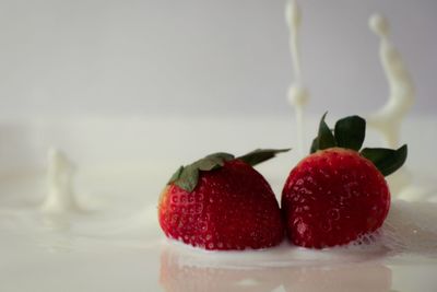 Close-up of strawberries