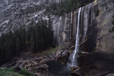 Waterfall in forest