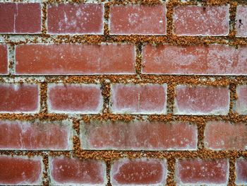 Full frame shot of brick wall