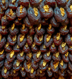 Full frame shot of blueberries