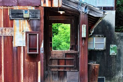 Exterior of old house