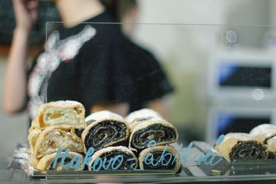 Close-up of food for sale