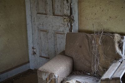 Close-up of door