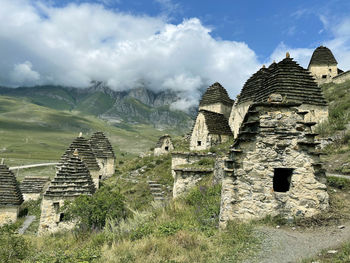 Dargavs city of dead, caucasus, russia 
