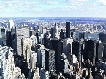 Aerial view of cityscape