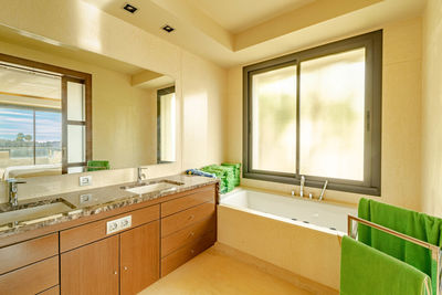 An image of a luxury bathroom inside an apartment along spain's southern coastline