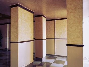 Interior of building