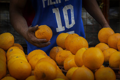 Full frame shot of fruits for sale