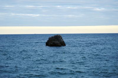 Scenic view of sea and sky