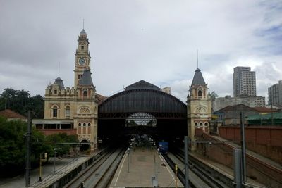 View of cathedral against cloudy sky