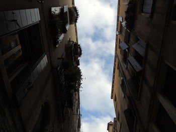 Panoramic view of buildings against sky