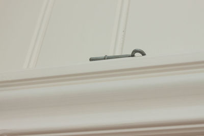 Close-up of door handle