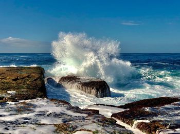 Crashing bondi surf