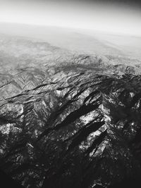 Aerial view of landscape