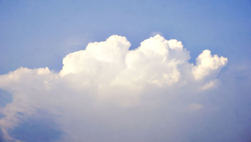 Low angle view of clouds in sky