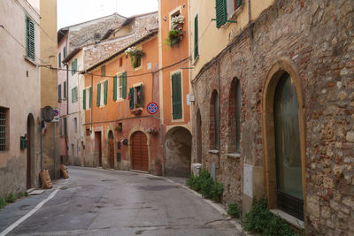 Street amidst buildings in city