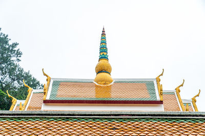 Low angle view of building against sky