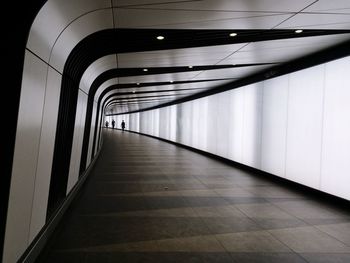 Pathway at st pancras railway station