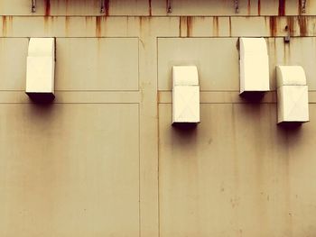 Full frame shot of white wall