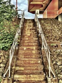 Staircase in building