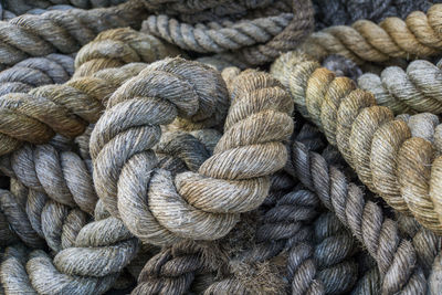 Detail shot of ropes