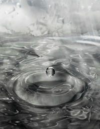 Full frame shot of water splashing