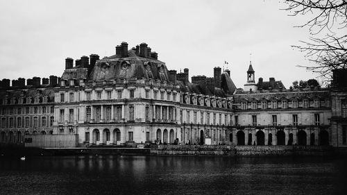 Exterior of old town against sky