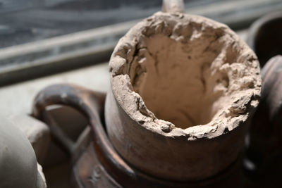 Close-up of rusty metal