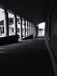 Corridor of building