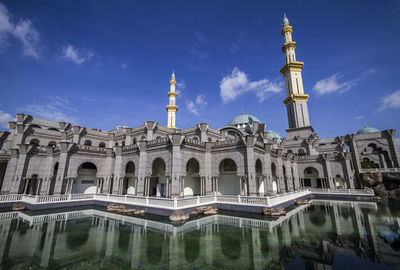 Low angle view of historical building