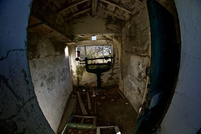 Interior of old building