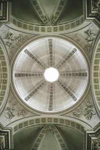 Low angle view of ceiling