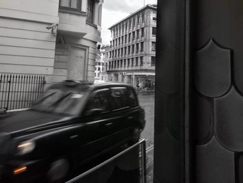 Close-up of vintage car