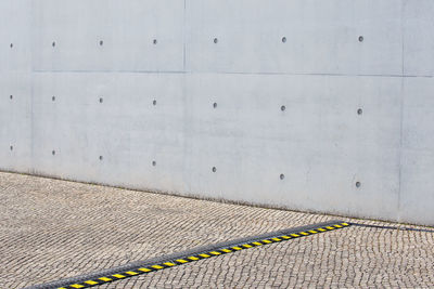 Frame shot of wall