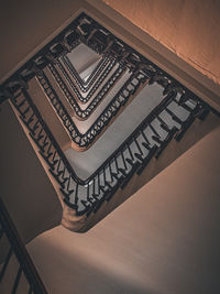 Low angle view of ceiling