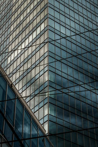 Low angle view of modern building