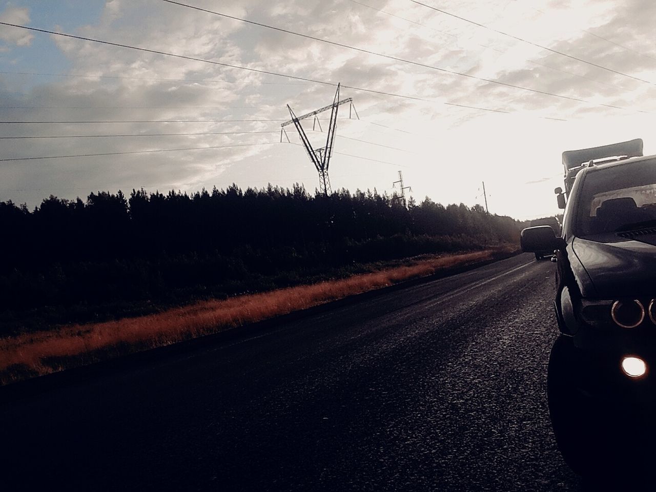 ROAD AGAINST SKY