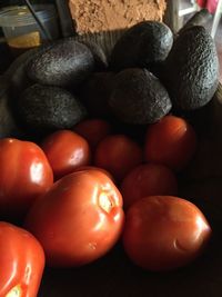 Close-up of food on table