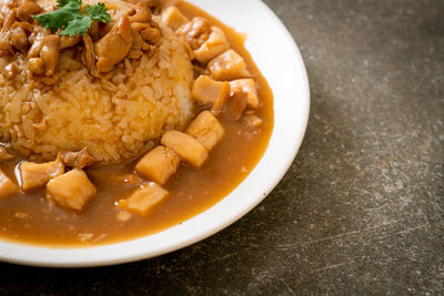 Close-up of food in bowl