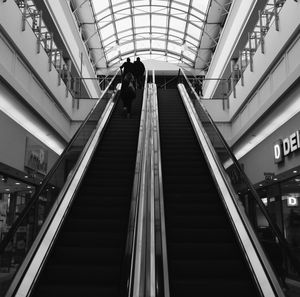 Low angle view of staircase