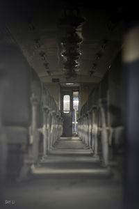 Corridor of building