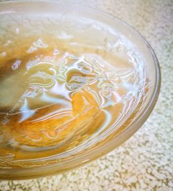 Close-up of drink on table