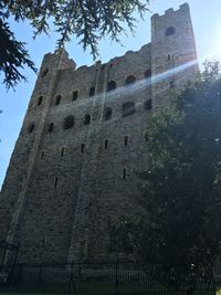 Low angle view of old building