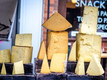 Close-up of food for sale at market stall