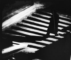 Close-up of piano