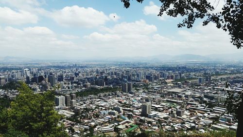 Aerial view of cityscape