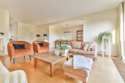 Interior of modern living room