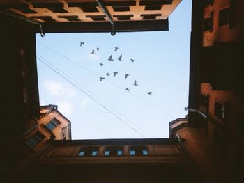 low angle view
