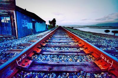 Railroad tracks